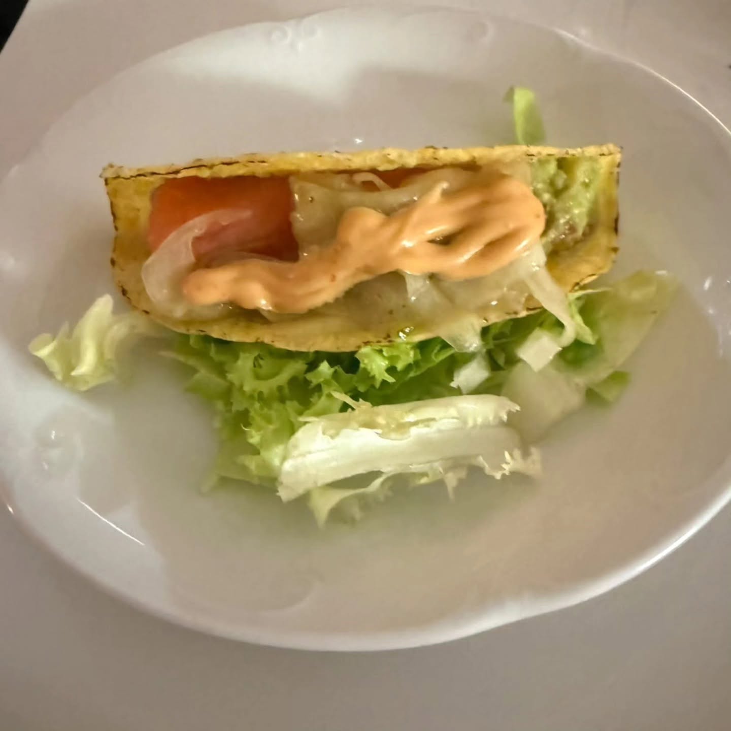 Tacosa con lingotto di salmone